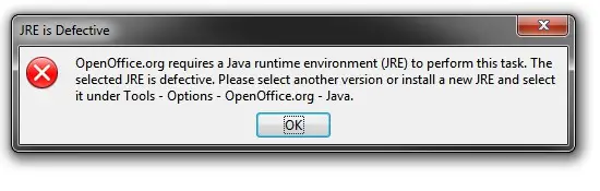 Ошибка майнкрафт this application requires a java runtime environment